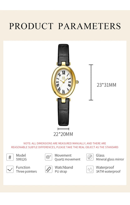 Shengke New Arrival Women's Watches Top Brand Ladies Quartz Wristwatches Original Styles Luxury Female Best Gifts Clock